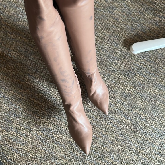 Santoni boots over the knee with stains shoe 👞 check pictures before purchasing - Picture 11 of 13